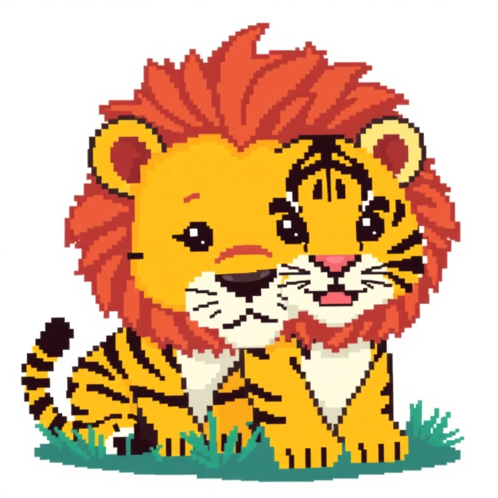 lion and tiger